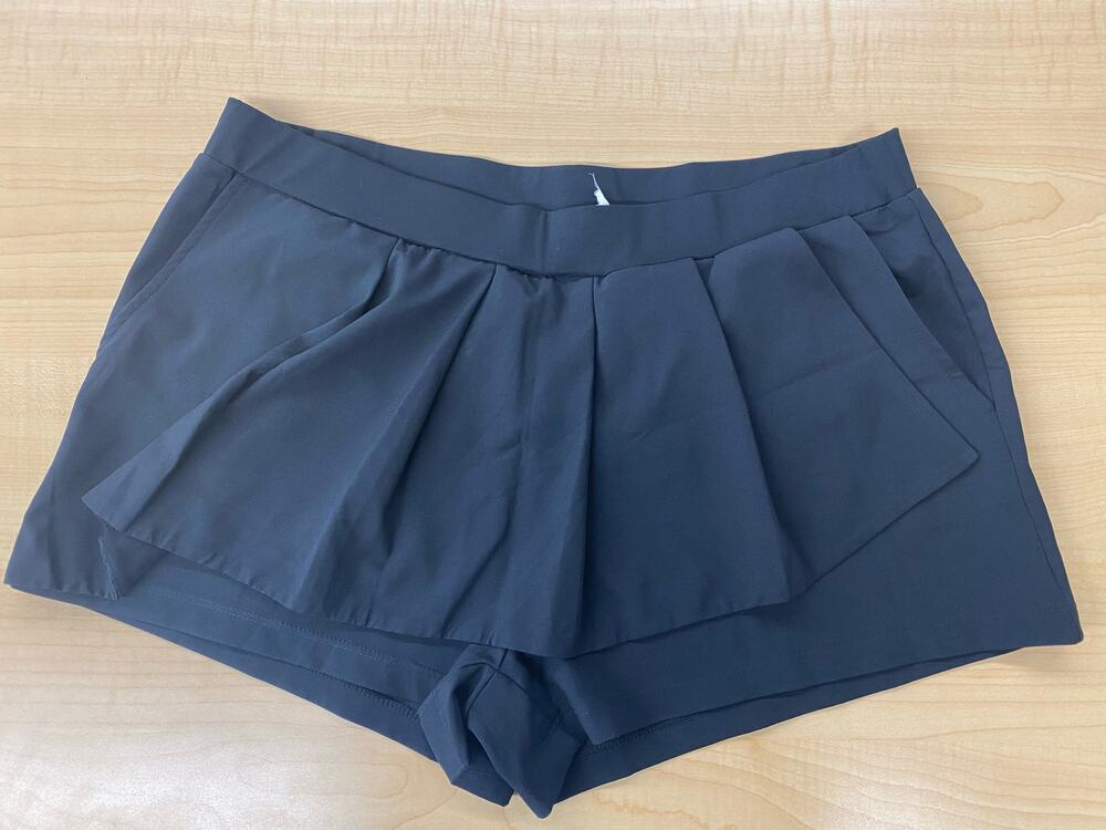 FABLETICS Black Pleated Skort Size M